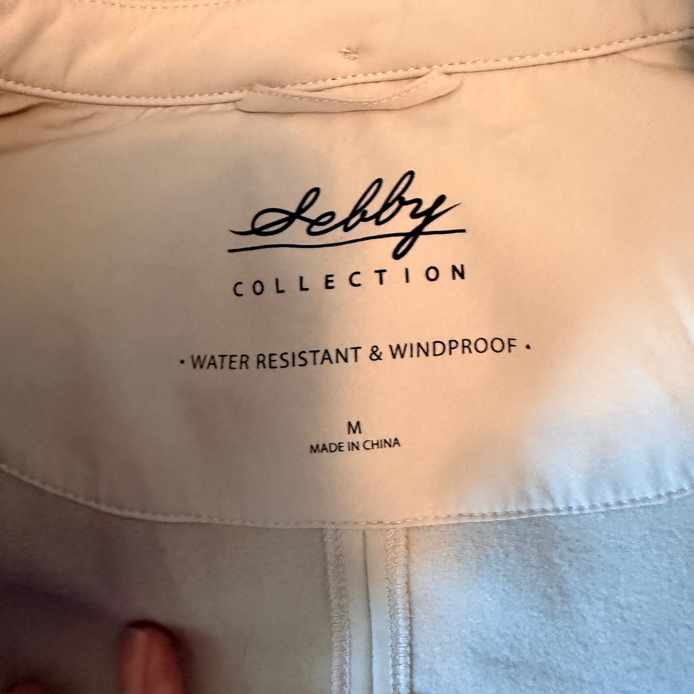 Cream Windproof Water Resistant Trench Jacket - Picture 2 of 3